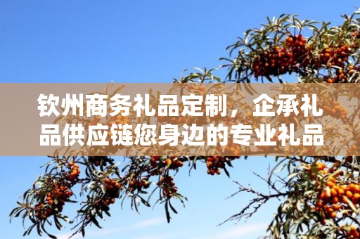 钦州商务礼品定制，企承礼品供应链您身边的专业礼品定制公司
